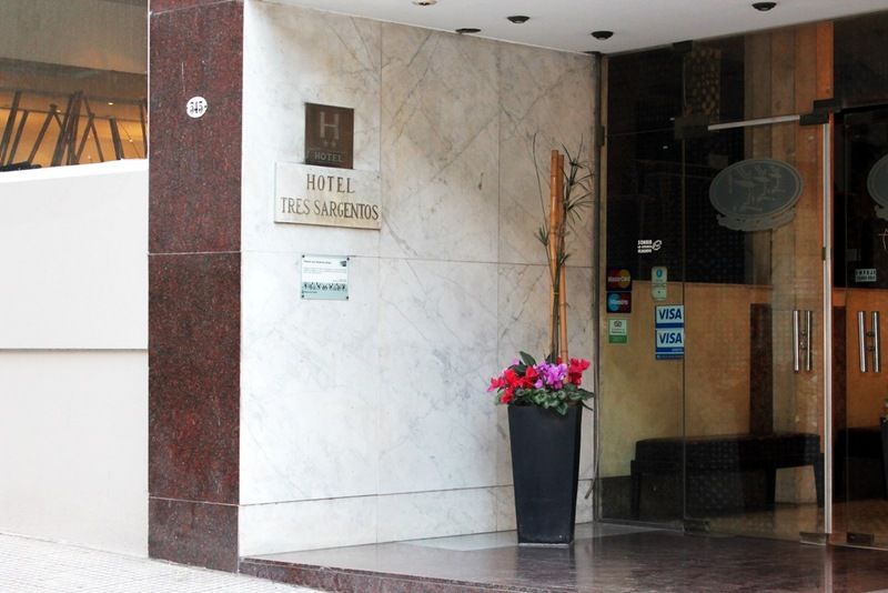 Hotel Tres Sargentos Buenos Aires Dış mekan fotoğraf