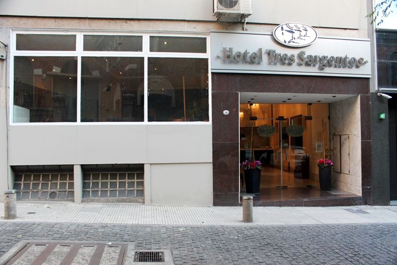 Hotel Tres Sargentos Buenos Aires Dış mekan fotoğraf